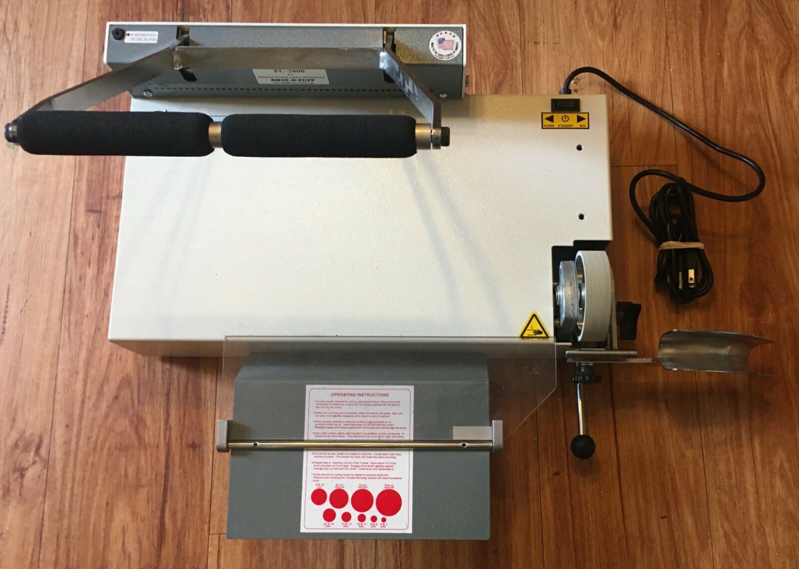 Manual A4 Size paper Press Machine Flat Paper for money Receipt Album paper